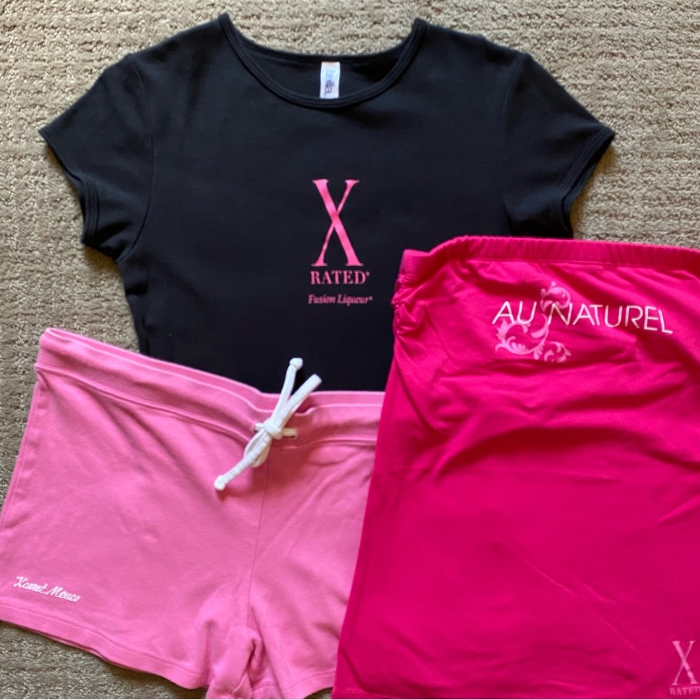 Active Basics Womens 3pc Shorts Set